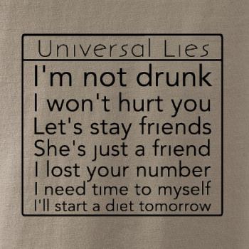 Universal Lies