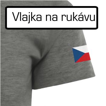 Česká vlajka na rukávu Česká vlajka na rukávu