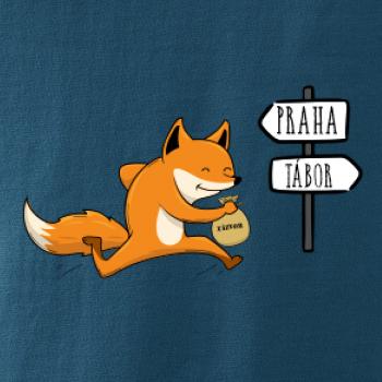 Běží liška k táboru
