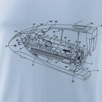Nákres kancelářská sešívačka