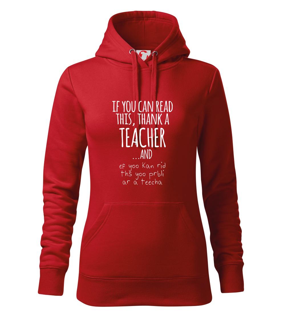 If you can read this - teacher
