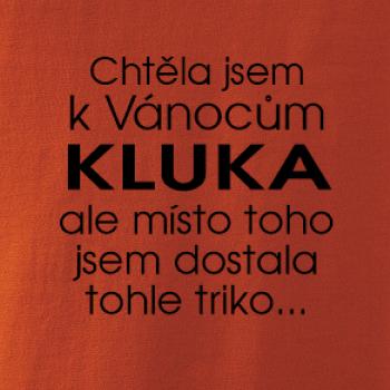 Chtěla jsem k Vánocům kluka