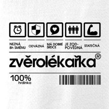 Čárový kód zvěrolékař, zvěrolékařka