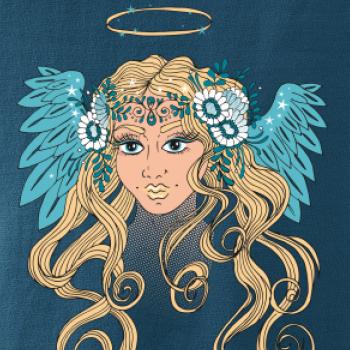 Anděl malovaný - žena (Pecka design)