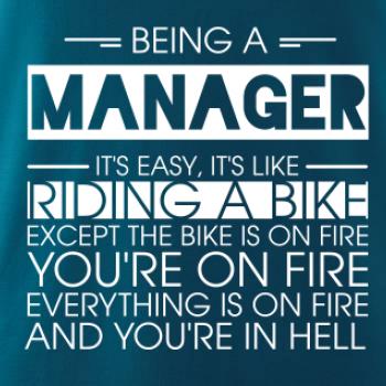 Being a manager - bike