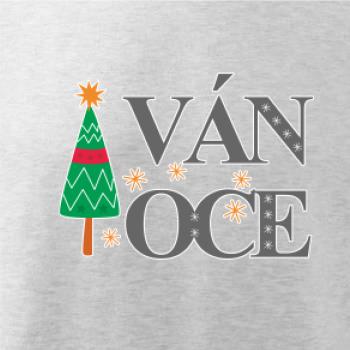 Napis Vánoce se stromkem