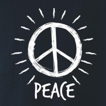 Peace symbol černobílý Peace symbol černobílý