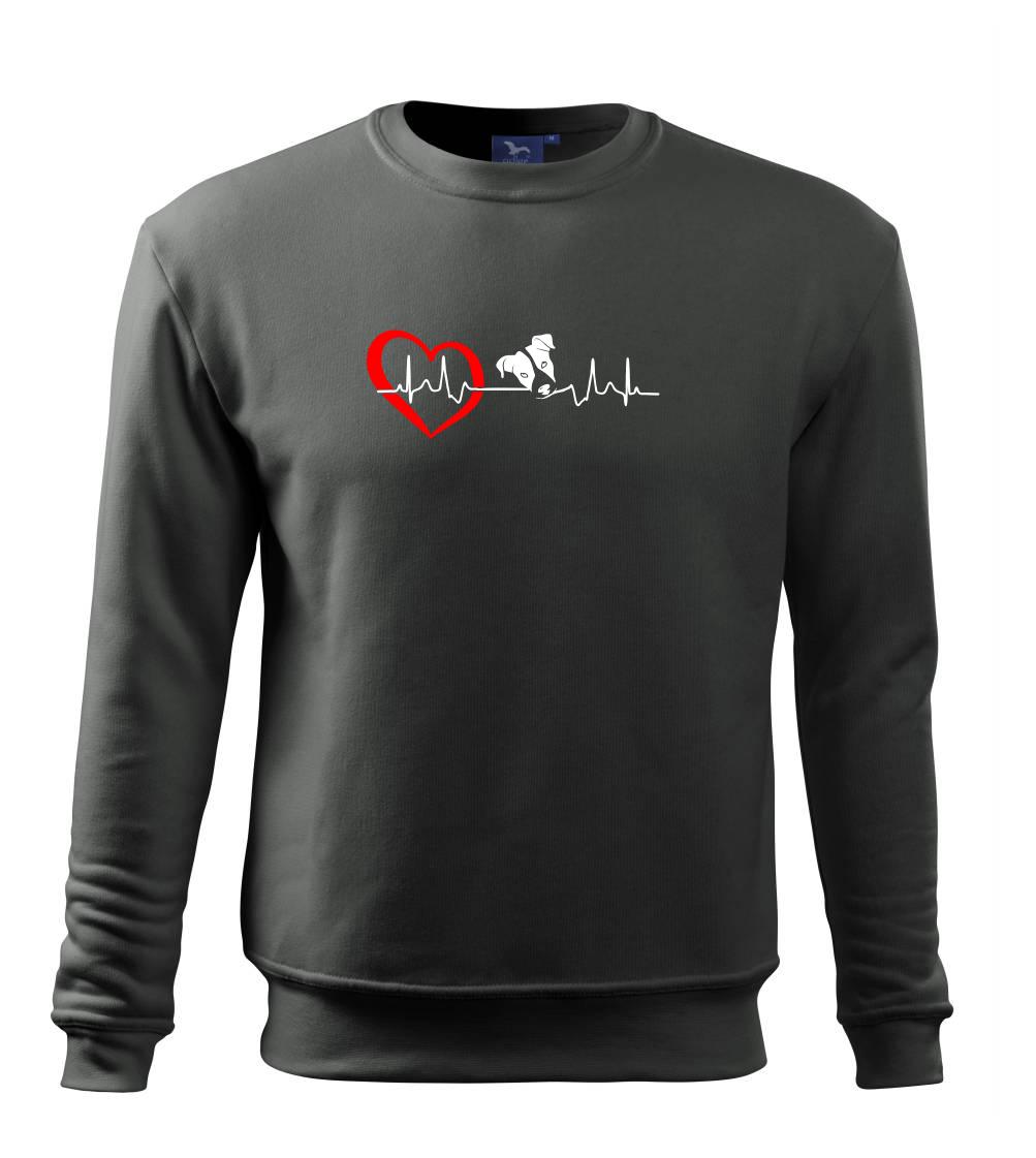  Jack Russell Terriér Ekg - Mikina Essential dětská