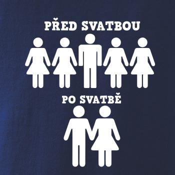 Před a po svatba
