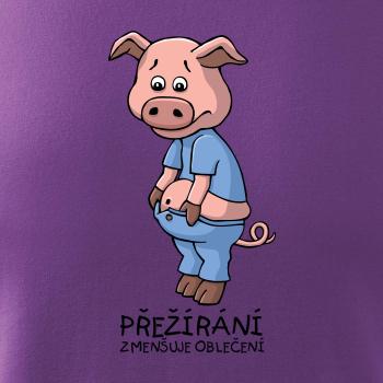 Přežírání zmenšuje oblečení (Hana-creative)