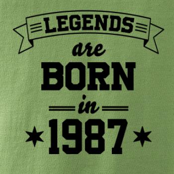 Legends are born in 1987
