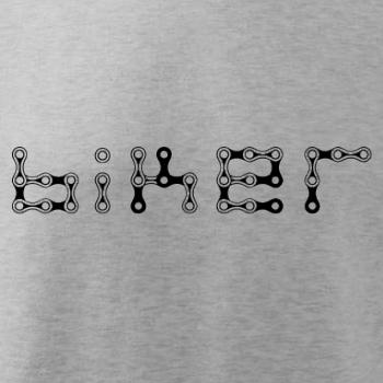 Biker nápis řetěz