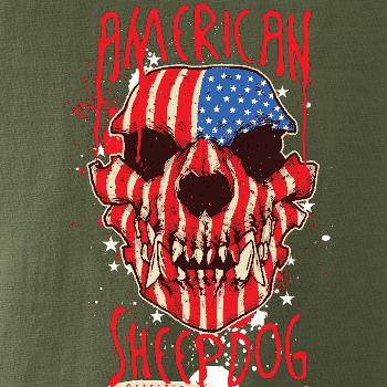 American Sheepdog - lebka