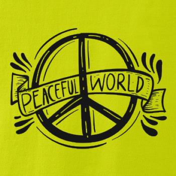 Peaceful world logo
