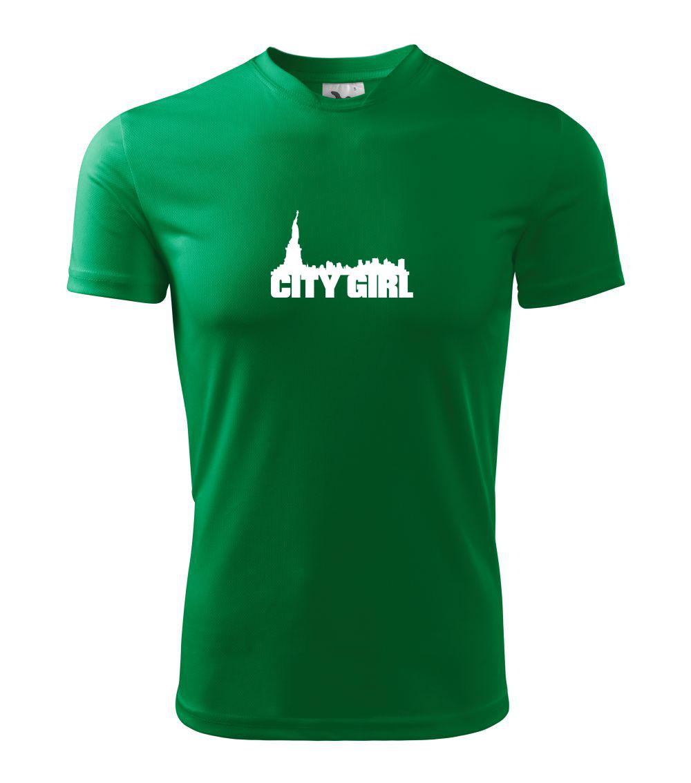 Citygirl - Dětské triko Fantasy sportovní (dresovina)