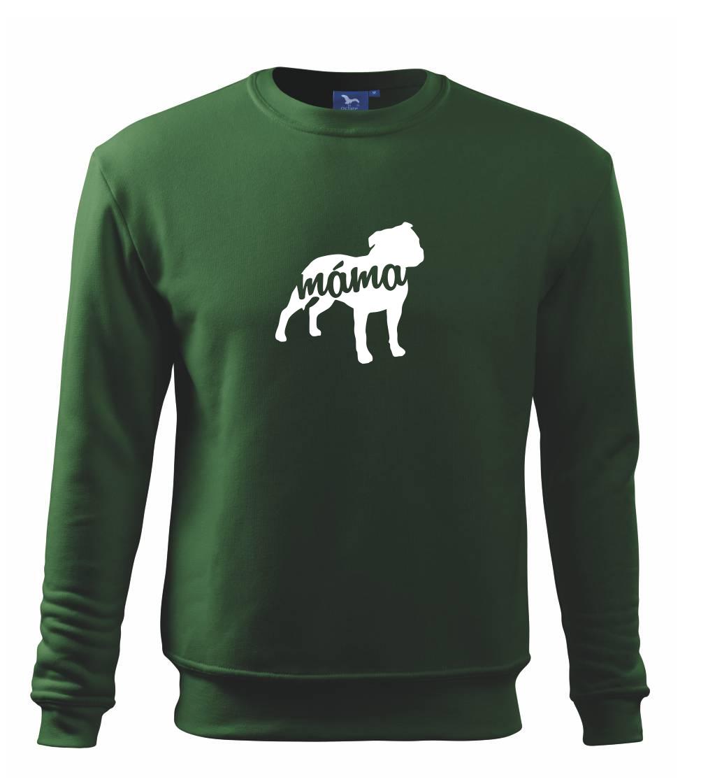 Stafordširský bullteriér máma obrys