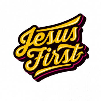 Jesus first žltý Jesus first žltý