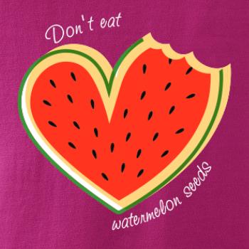 Don't eat watermelon seeds - barevný