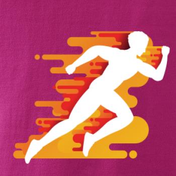 Běhání -  oranžový muž