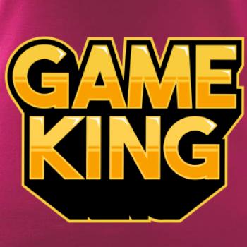 Game king - nápis velký