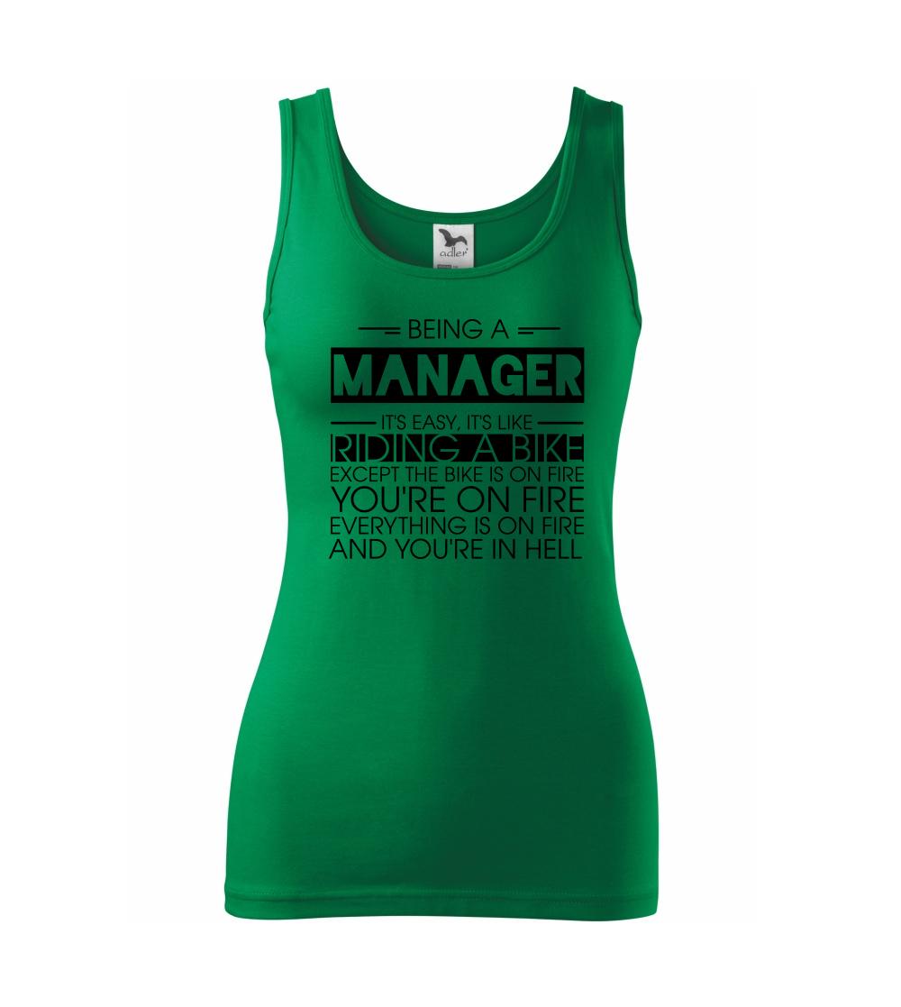 Being a manager - bike