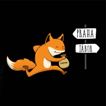Běží liška k táboru