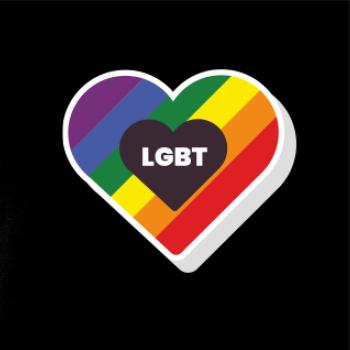 LGBT srdce duhové LGBT srdce duhové
