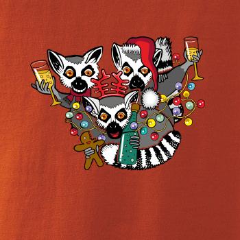 Vánoční Lemurové (Pecka design)