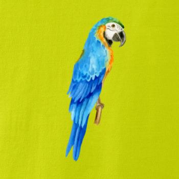 Ara modrá kreslená