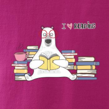 I love reading medvěd