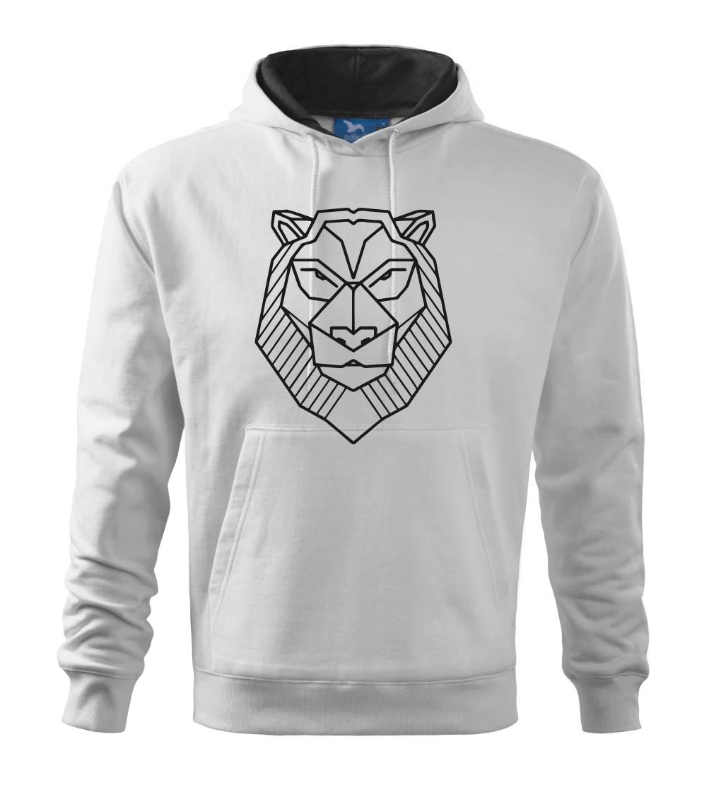 Geometrie - Lev - Mikina s kapucí hooded sweater