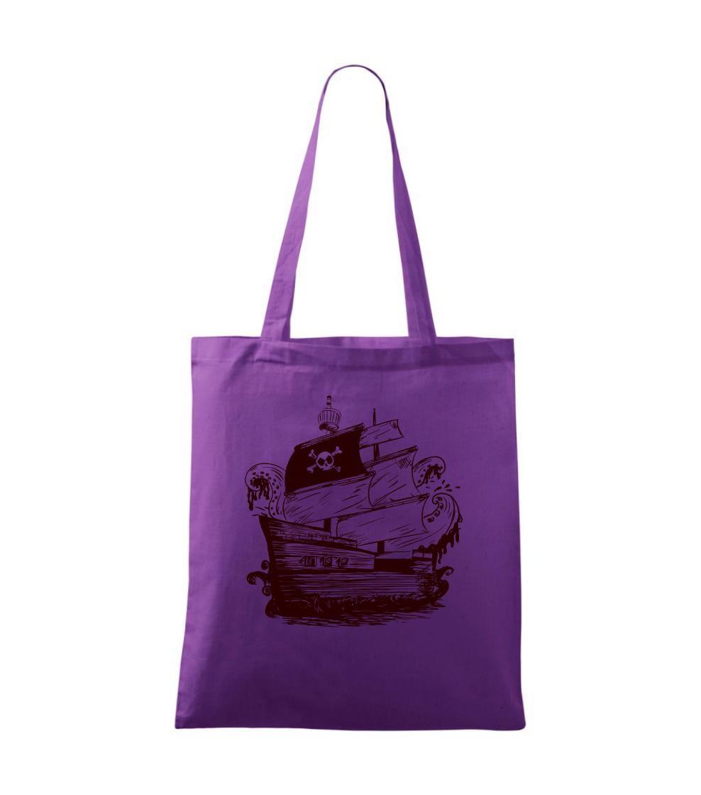 Pirátská loď malovaná