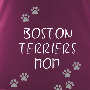 Boston Teriers mom Bostonský teriér (reflexní tlapky)