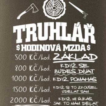 Hodinová mzda truhlář Hodinová mzda truhlář