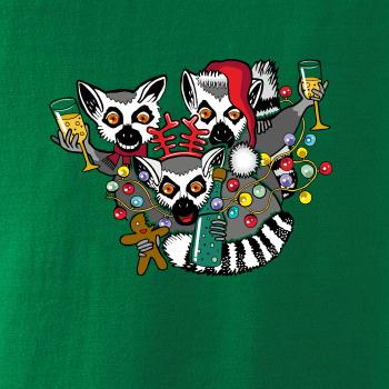 Vánoční Lemurové (Pecka design)