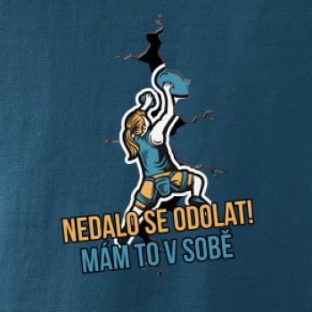 Nedalo se odolat, mám to v sobě horolezkyně
