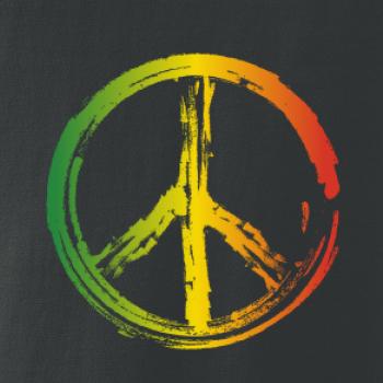 Peace symbol paint