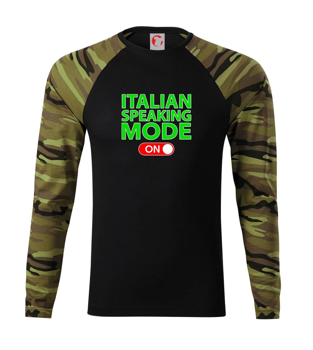 Italian speaking mode - ON - Camouflage LS