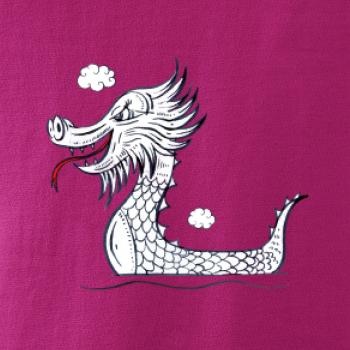 Dračí lodě olejomalba