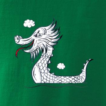 Dračí lodě olejomalba