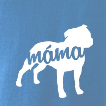 Stafordširský bullteriér máma obrys