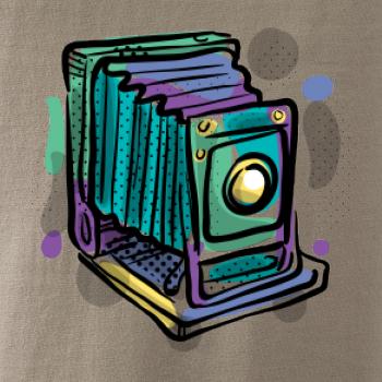 Foťák barevný starý - jedna čočka