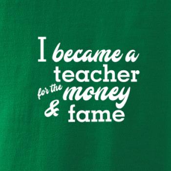 Became a teacher