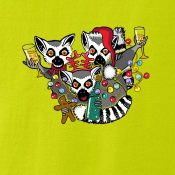 Vánoční Lemurové (Pecka design)