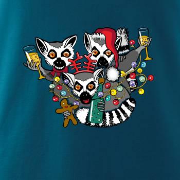 Vánoční Lemurové (Pecka design)