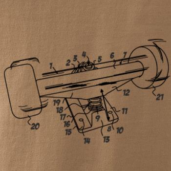 Skateboard nákres kolečka