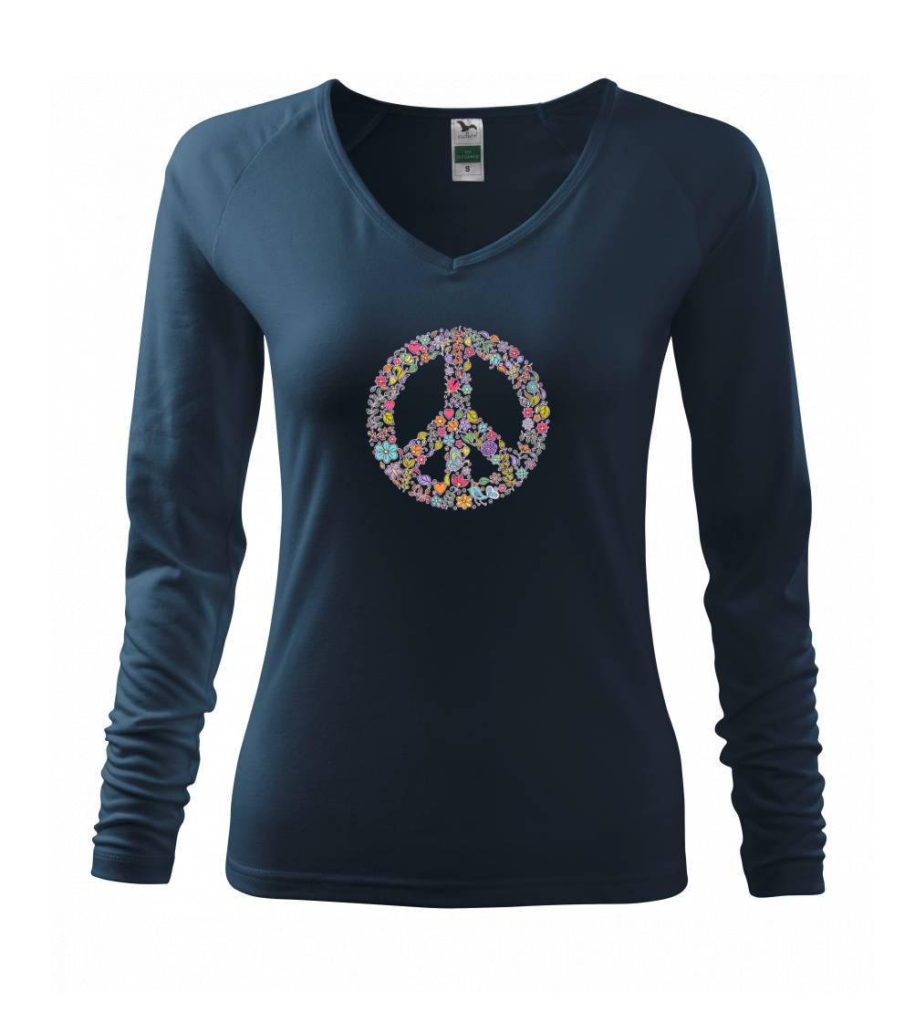 Peace symbol lístečky Peace symbol lístečky