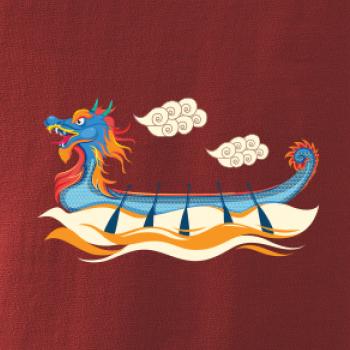 Dračí loď plameny