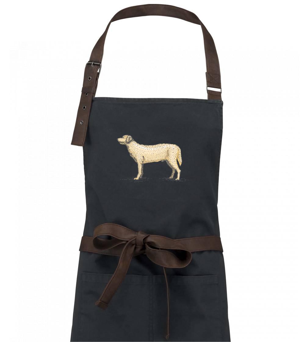 Vintage Labrador - Zástěra Vintage