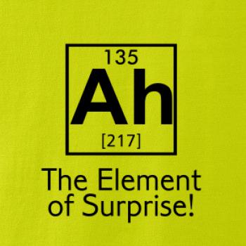 Ah element of surprise